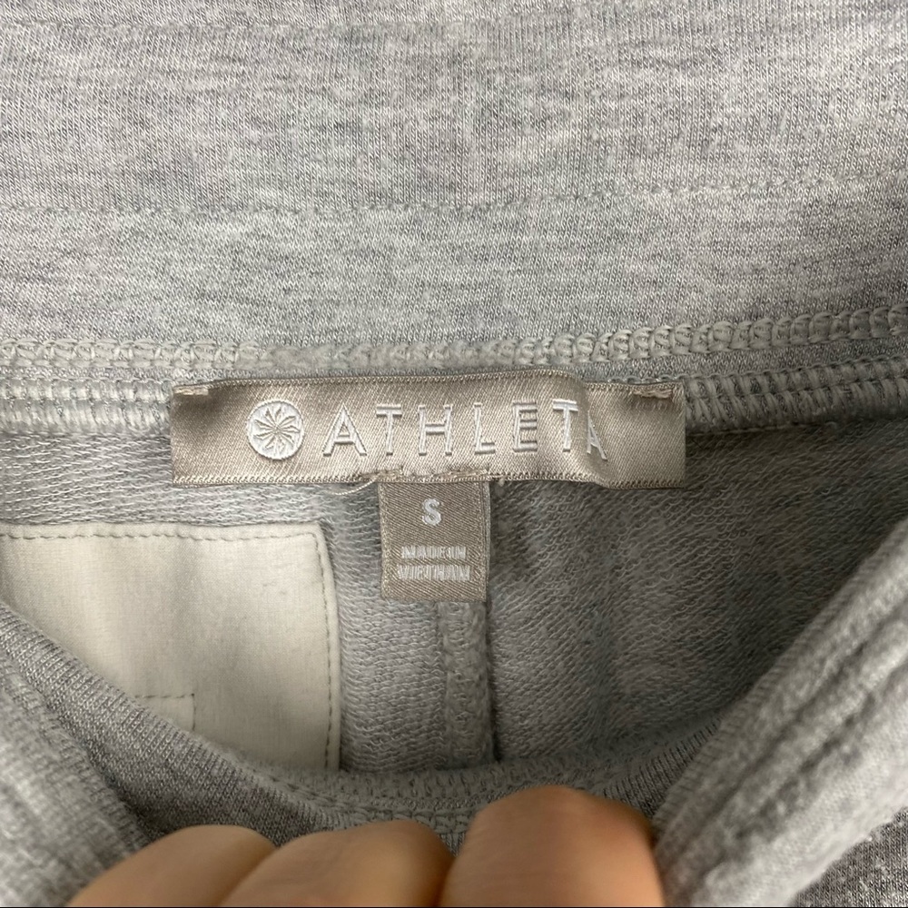 Athleta Bliss Joggers Heathered Grey Joggers Size Small - Picture 5 of 9